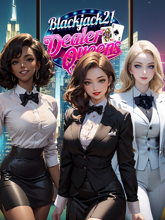 Blackjack 21 - Dealer Queens キーアート5