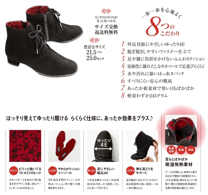 リトルミイブーツ詳細