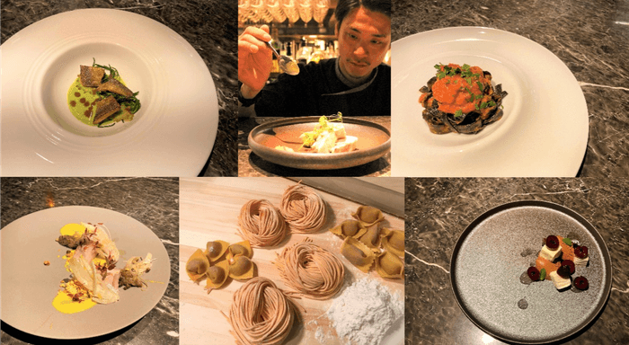 「旬を切り取る」感性に優れた料理長の“Creativo”(創造的)な逸品による、魅惑のひとときを