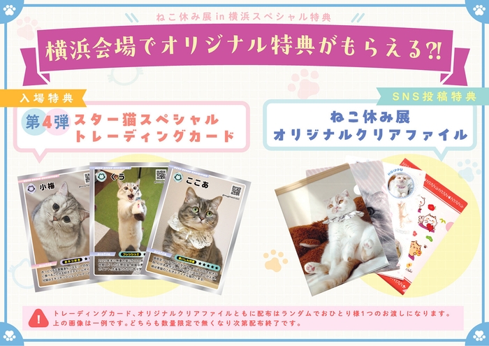 入場特典&SNS投稿特典