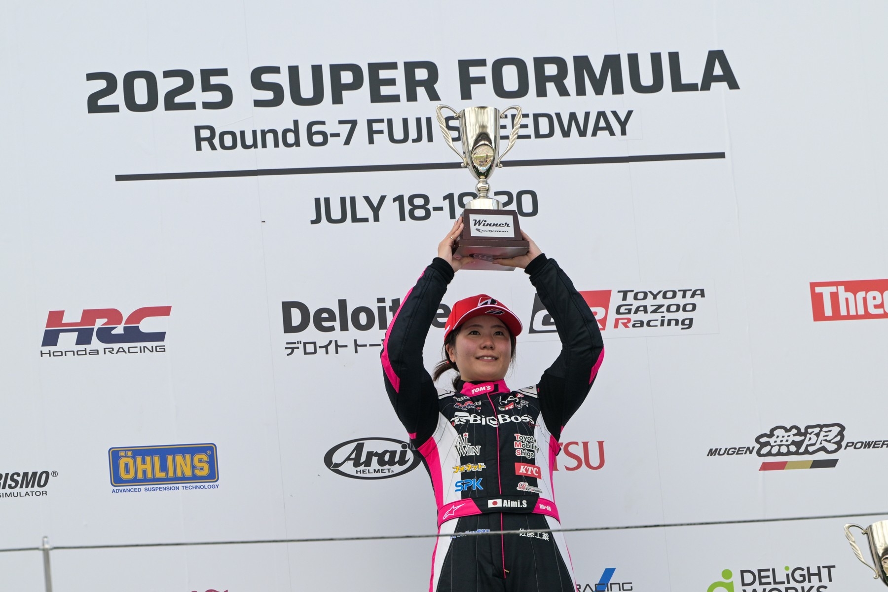 #1 斎藤愛未(BigBoss W TOM’S KYOJO with AIWIN KC-MG01)