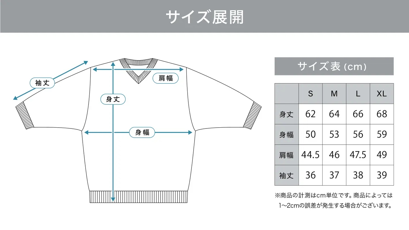 サイズチャート