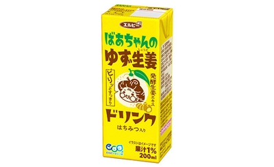 おばあちゃん手作りのゆず生姜ジュースをイメージした、 どこか懐かしい味わいを手軽に楽しめる 『ばあちゃんのゆず生姜ドリンク』が9月13日より発売