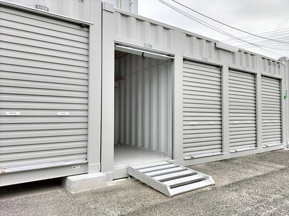 津山院庄トランクルーム バイクコンテナ