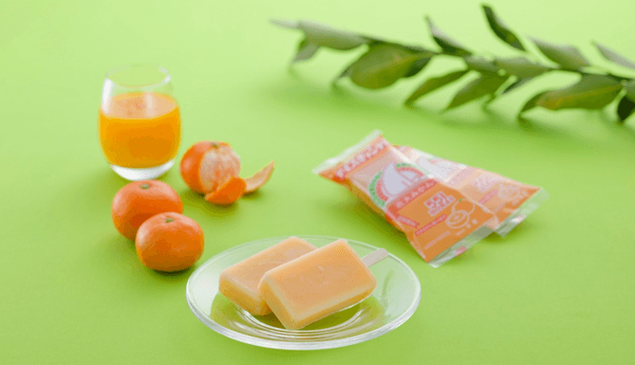 551のアイスキャンデー「近大みかん」