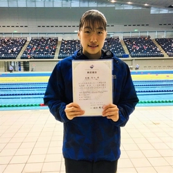 全国水泳大会2冠達成！ コロナ禍乗り越え新記録樹立