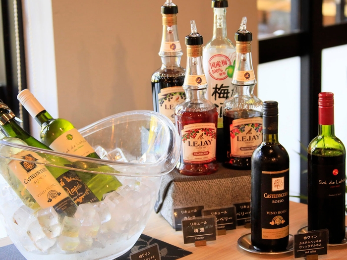 フリードリンク ※イメージ