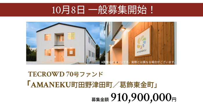 70号ファンド障がい者グループホーム「AMANEKU町田野津田町/葛飾東金町」