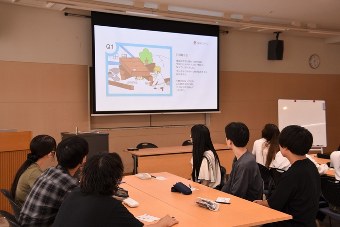 防災カードゲームを実践