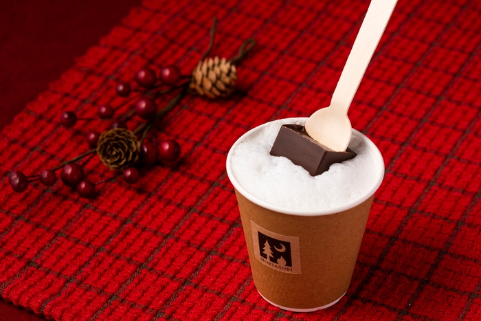 「モリアソビ　ホットチョコレート」700円／税込（モリアソビ）