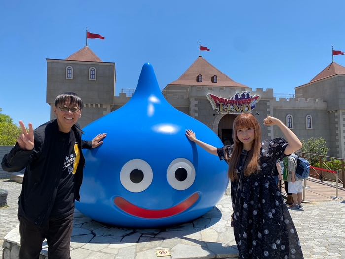 ▲堀井雄二氏(ゲームデザイナー/左)、中川翔子氏(タレント/右)