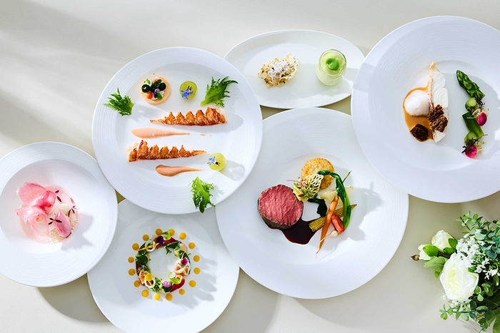 トークショーでの特別コース料理(イメージ)