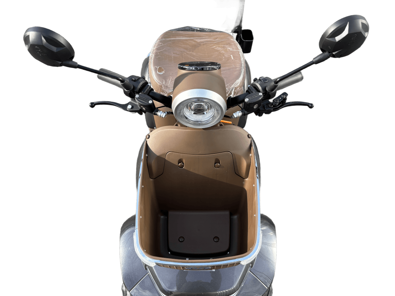 前方からのハンドル回り