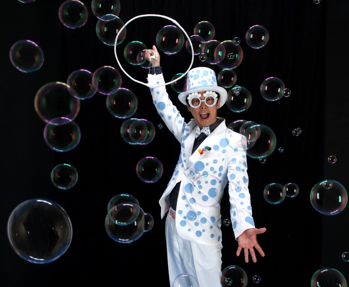 バブリン先生のしゃぼん玉ショー イメージ