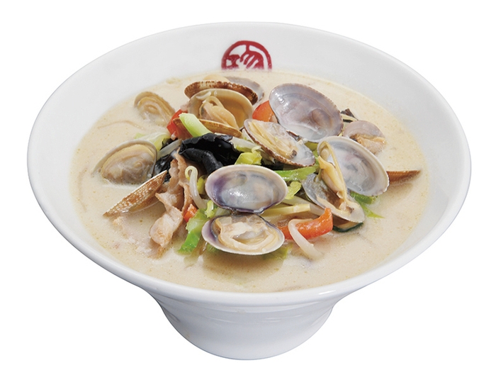 ■商品写真:春キャベツとアサリの豆乳タンメン