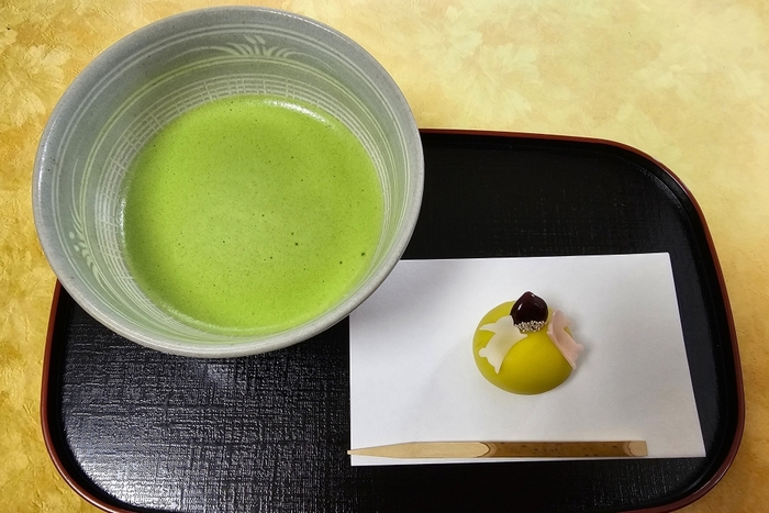 お抹茶と和菓子のセット(イメージ)