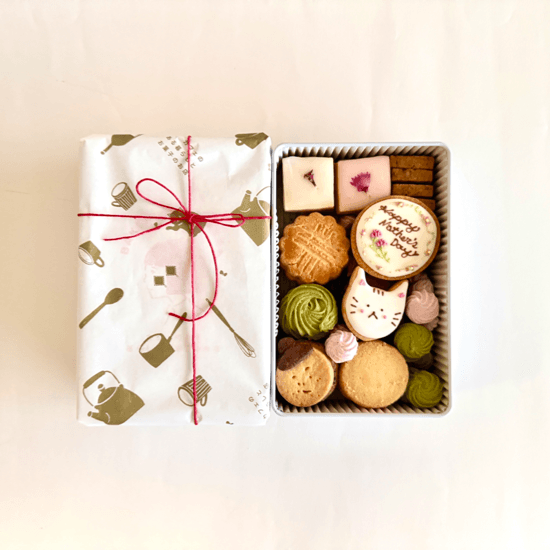 母の日クッキー缶 2