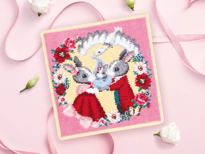 テイルオブバニースプリング ハンカチ 約25×25cm ¥2,420(税込)