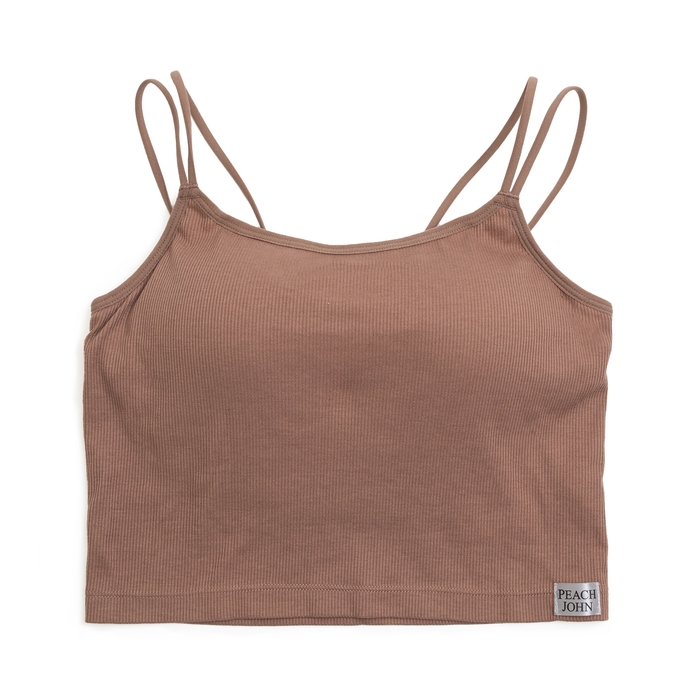 NEW BASIC type　カップ付きクロップドキャミソール