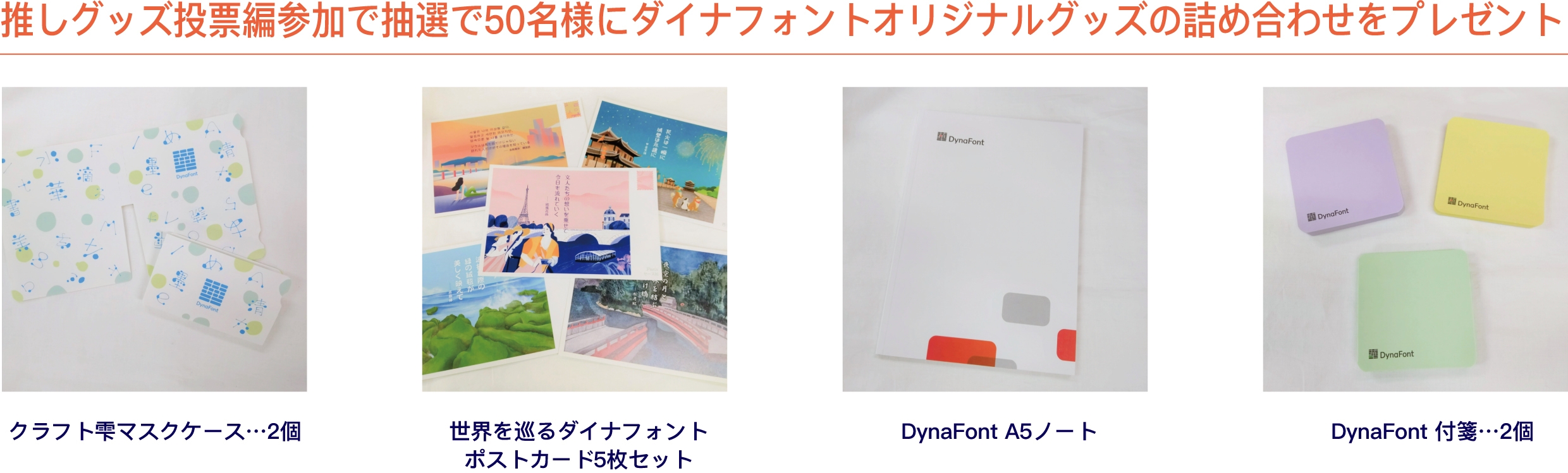 【推しグッズ投票編】賞品