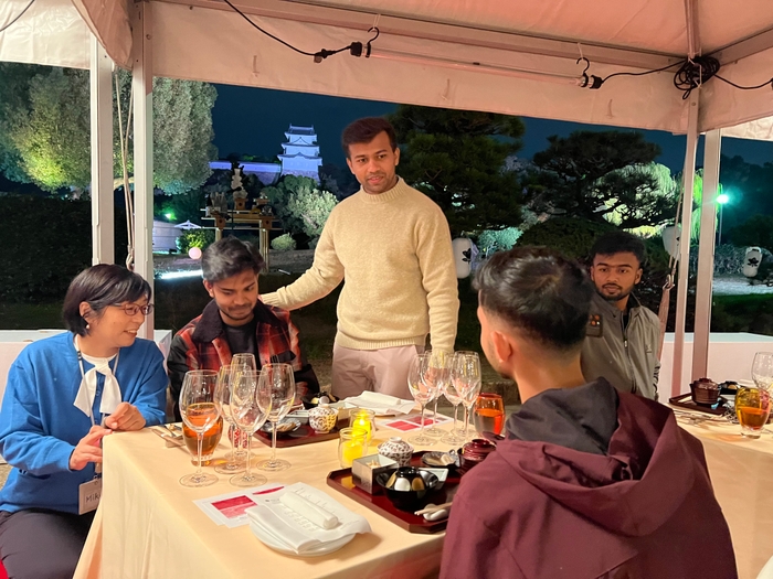 明石公園で開催されたガストロノミーイベント(2024年11月17日)