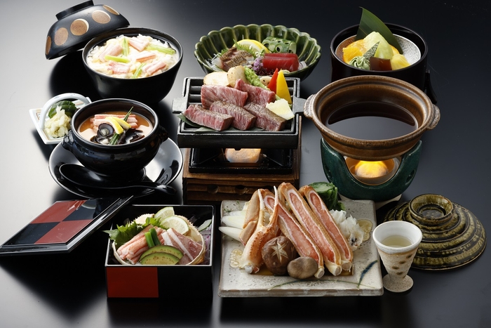 地産地消、旬の食材を楽しむ会席 ※イメージ