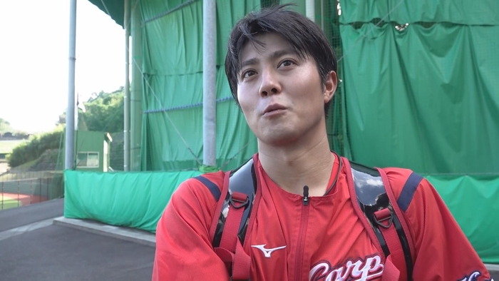 益田武尚投手(広島東洋カープ)