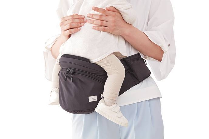 安定して抱っこができるストッパー&滑り止めシート