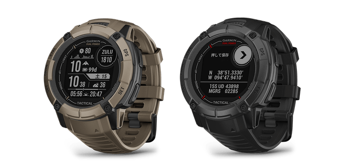 Instinct 2X Dual Power Tactical Edition Coyote Tan, Black