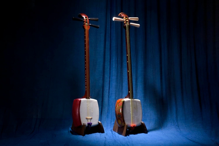 界 津軽のご当地楽*(1)で使用する「津軽三味線」