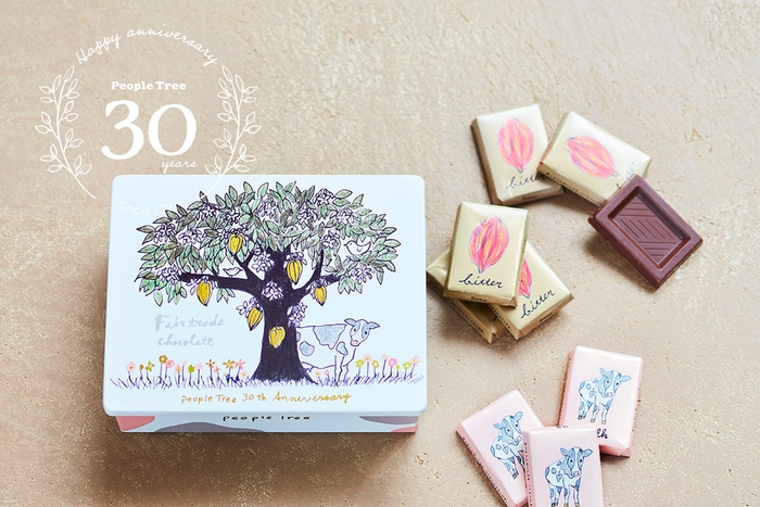 イラスト缶　ミルク＆ビター “アニバーサリー”　2