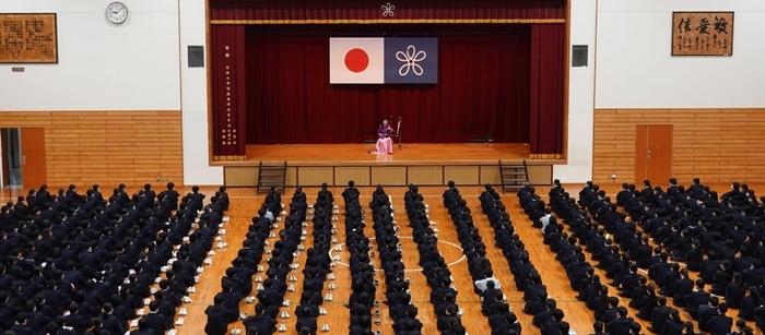 令和5年(2023年)4月に実施した演奏会の様子