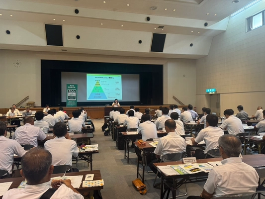 ＜自転車の安全利用促進委員会レポート＞ 愛媛県西条市教育委員会主催 「令和7年度 第2回生徒指導主事連絡協議会及び 中高生徒指導主事連絡協議会」にて 「自転車通学指導セミナー」を開催