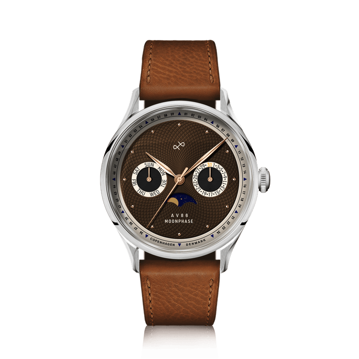1968 Moonphase, Steel / Brown