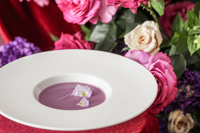 ▲ファーストディッシュ(スープ) イメージ