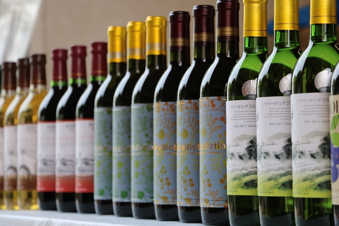 ▲神戸ワイン(神戸ワイナリー)