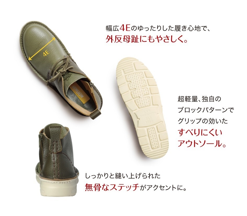スナフキン旅人のブーツ詳細3