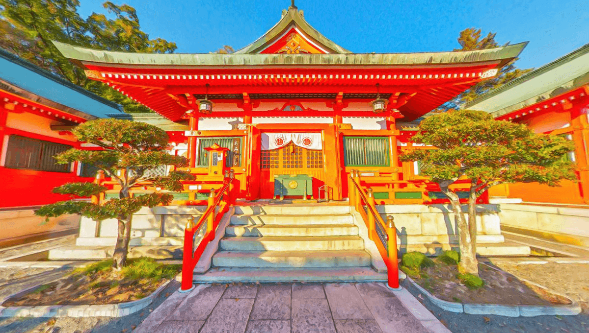 足利織姫神社|社殿