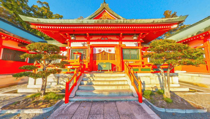 足利織姫神社|社殿