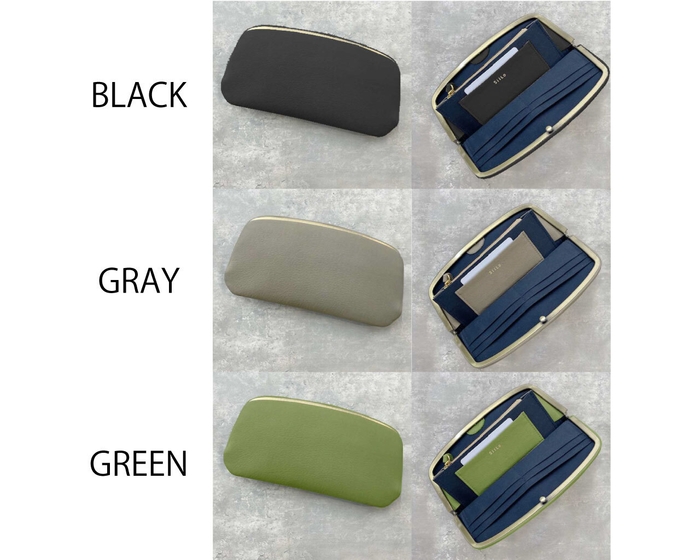 カラー展開はBLACK GRAY GREENの3色