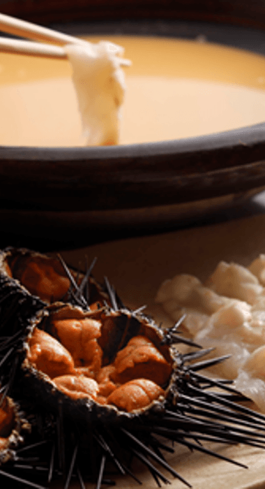 ポイント3 長州海鮮うにしゃぶ