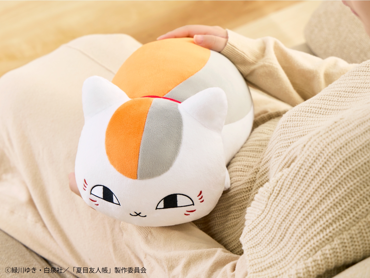 あったかぬいぐるみ ニャンコ先生(使用イメージ4)