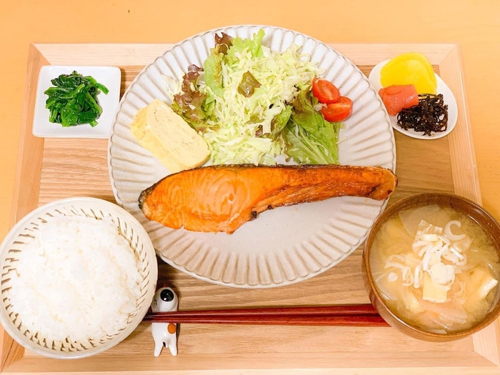 鮭定食