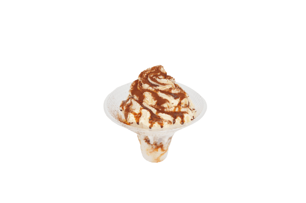 ソフトクリーム屋さんのかき氷 コーヒーとティラミス イメージ画像