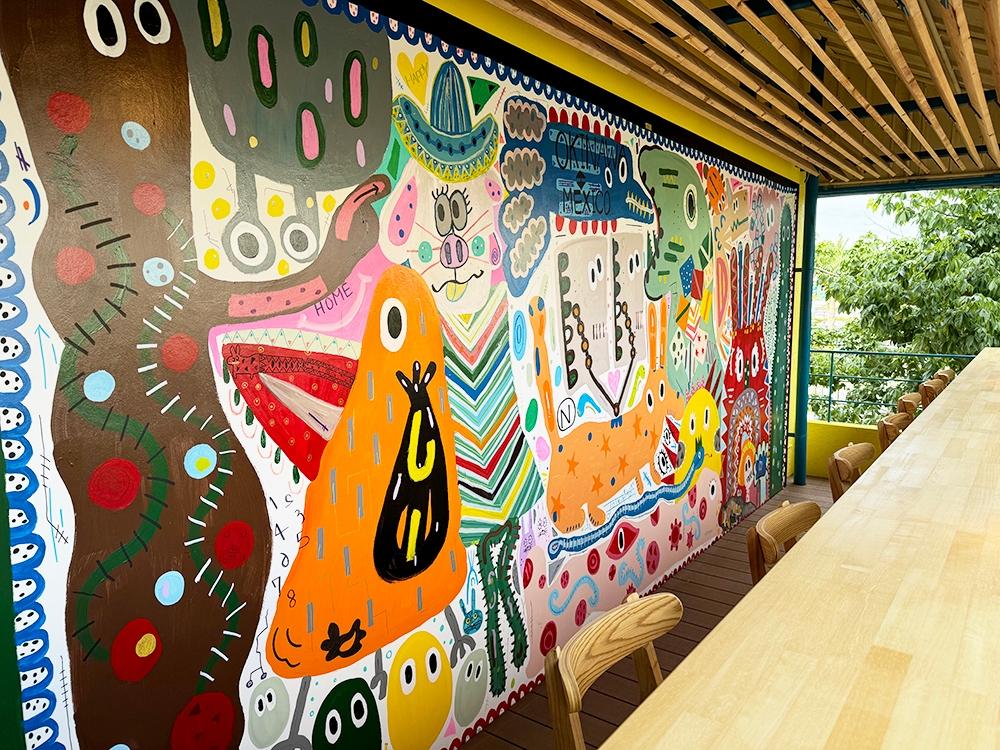 日記さんの壁画作品