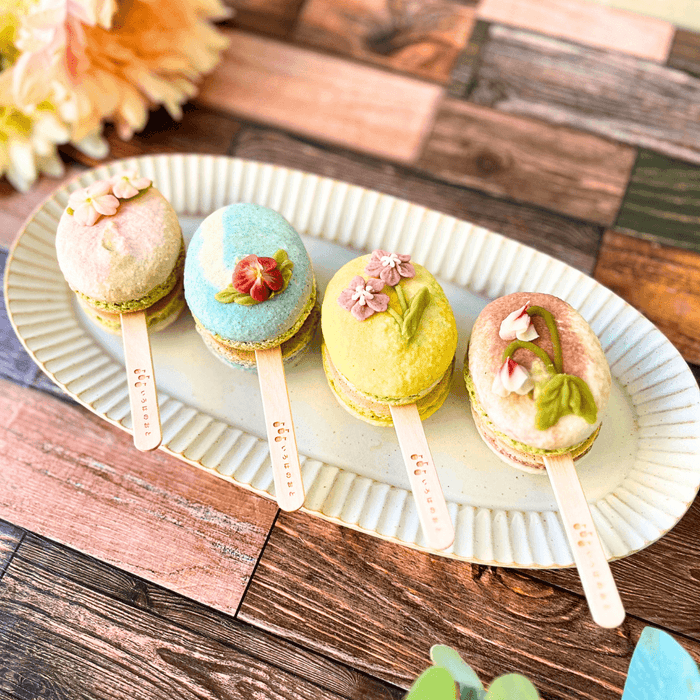 棒付きマカロン by いろはのおと