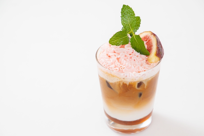 ▲ハニーいちじくラテ