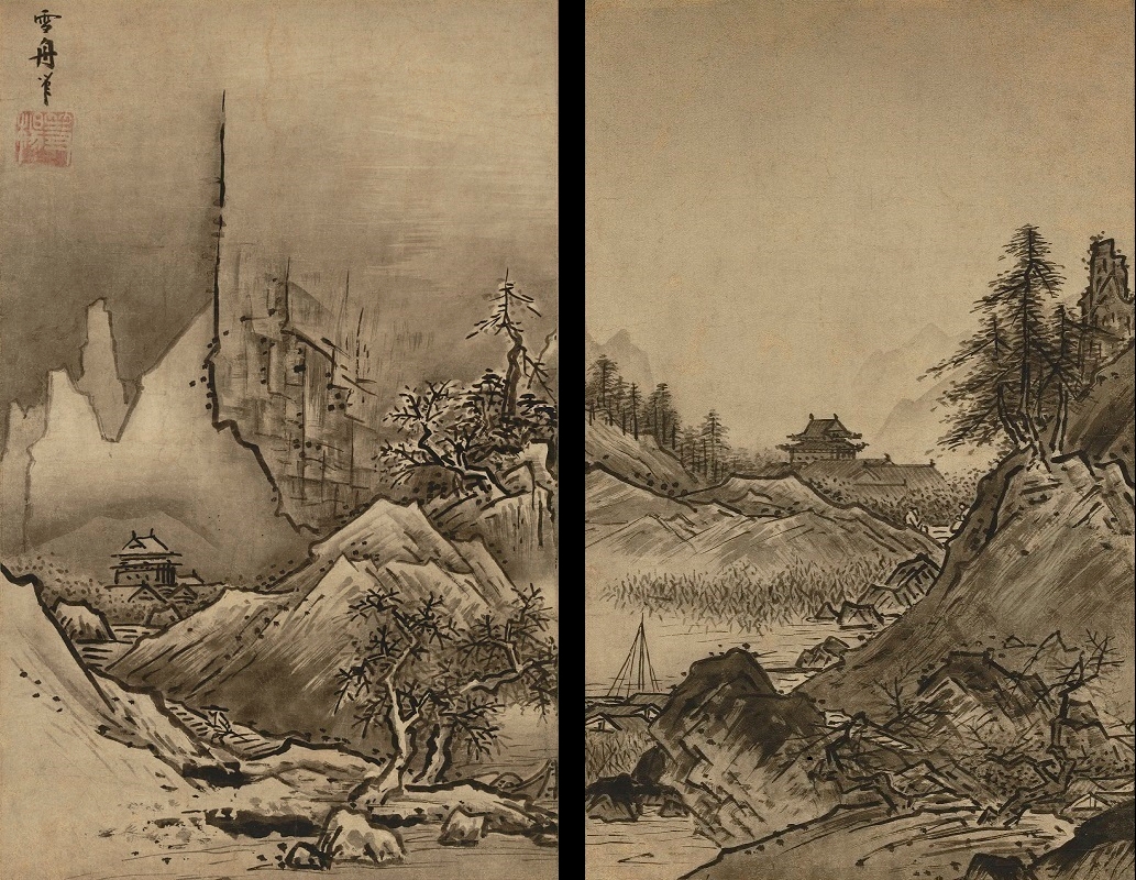 国宝 秋冬山水図 雪舟等楊筆 室町時代・15世紀末~16世紀初 東京国立博物館蔵