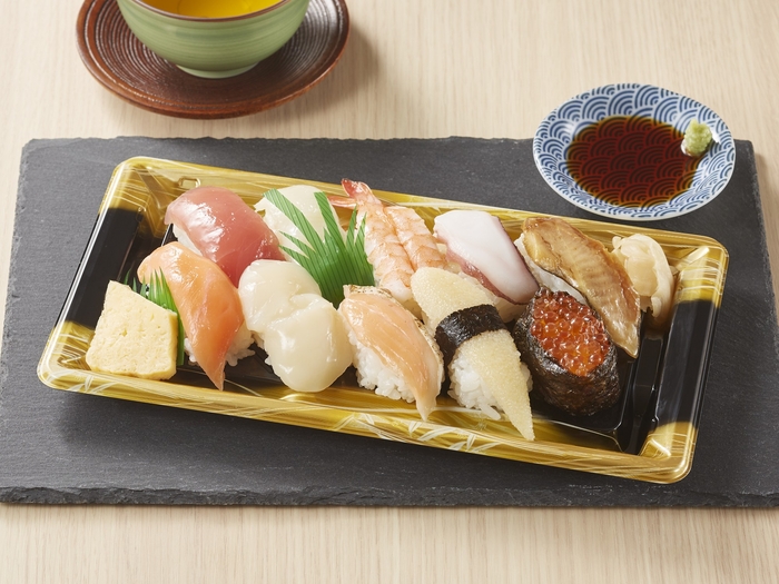 上にぎり寿司商品画像(画像はイメージです。)