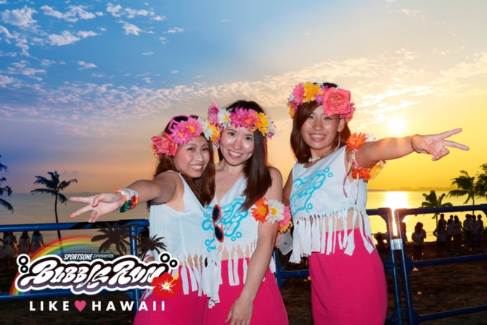 バブルラン LIKE・HAWAII 開催決定!